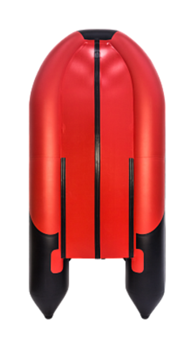 Лодка ПВХ Ривьера Компакт 3400 СК "Комби" красный/черный
