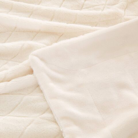 Плед 160х220 Sofi De MarkO Элайза молочный