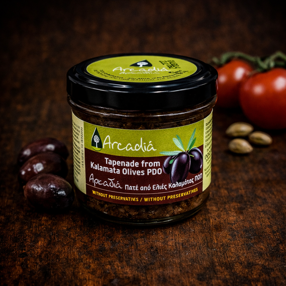 Паштет из оливок Каламата 100 г, Аркадия, Греция