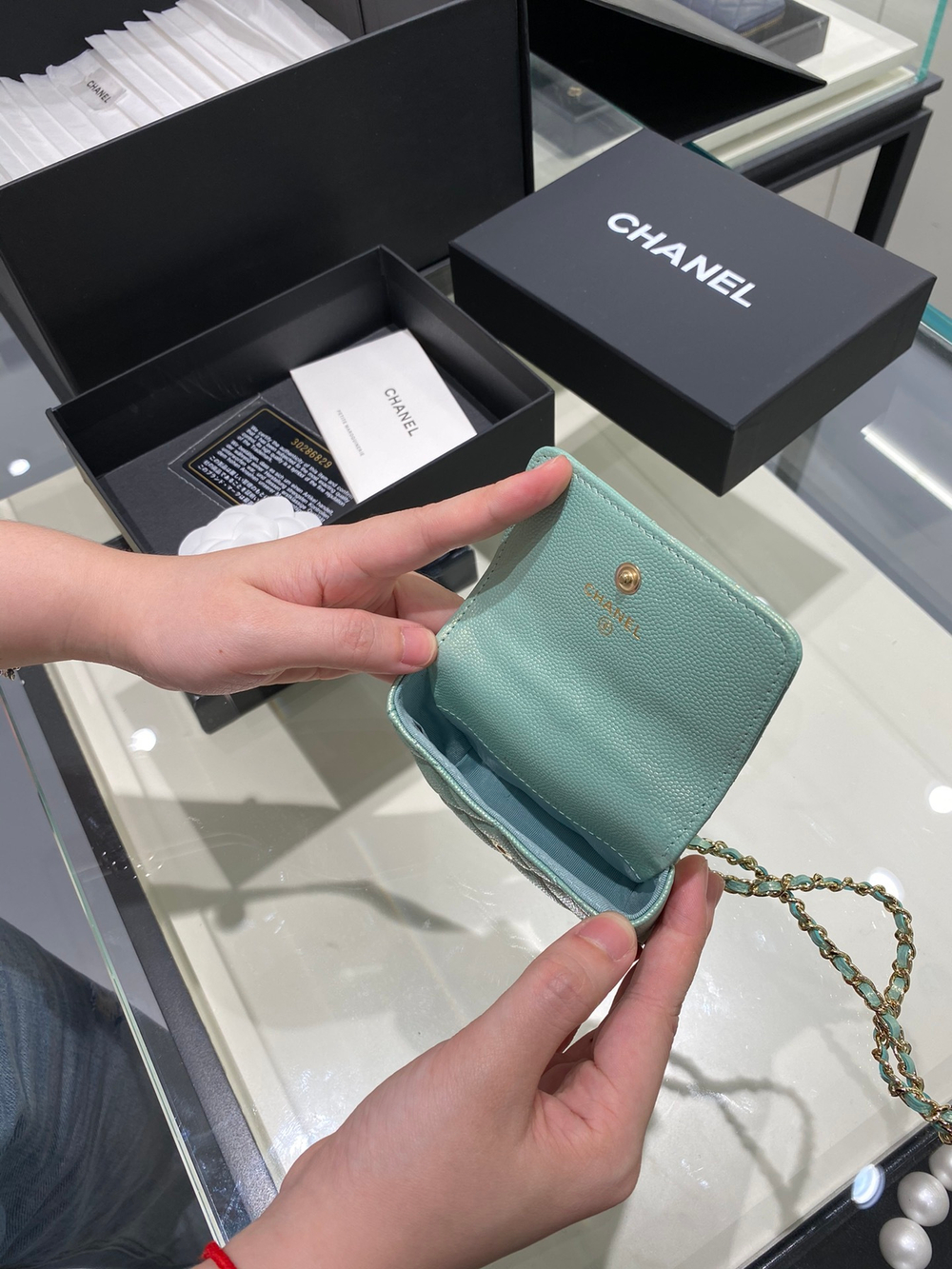 Chane1 Clutch With Chain 10 cm