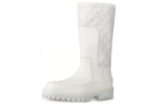 LOUIS VUITTON Laureate Knee high Boots Men"s White