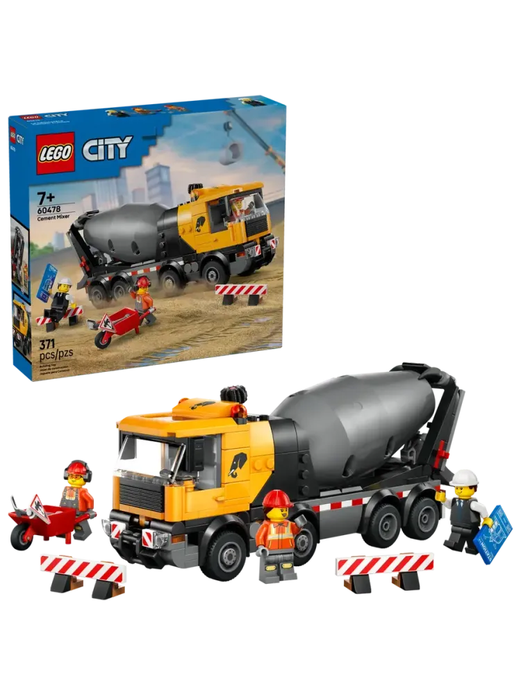 Конструктор City 60478 Бетономешалка