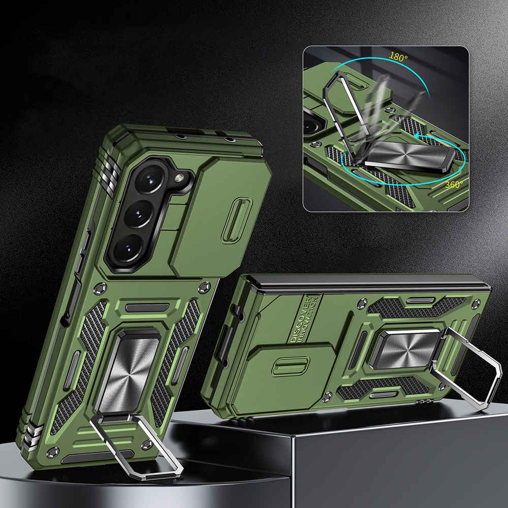 Чехол Safe Case с кольцом и защитой камеры для Samsung Galaxy Z Fold 6