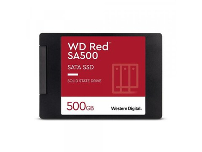 SSD накопитель Western Digital WD Red 500ГБ, 2.5" SATA, SATA III, [WDS500G1R0A]