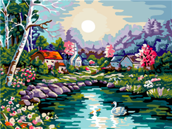 Nömrələr ilə rəngləmə \ Картина по номерам E124