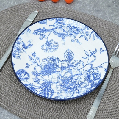 Тарелка десертная 20см Blue posy