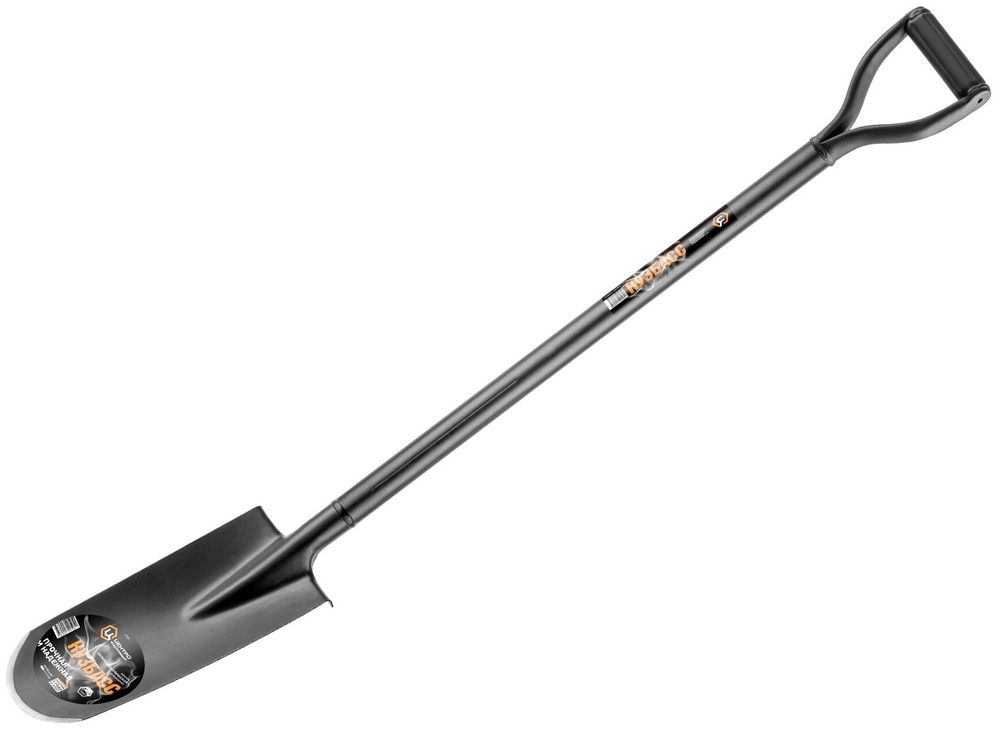 Лопата дренажная (траншейная) Центроинструмент Кузбасс цельнометаллическая 120см (1546)