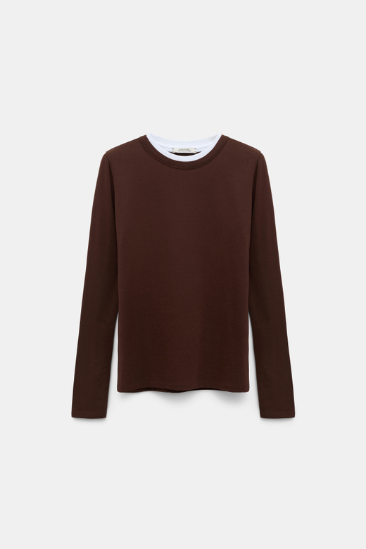 Лонгслив из хлопка