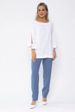 Блуза Гэтсби (белая) Б13557-8М LT Collection