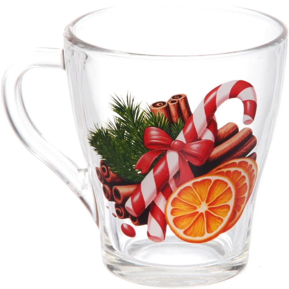 Набор посуды (200мм+450мл+ 250мл) «Зимняя фантазия» 6 видов