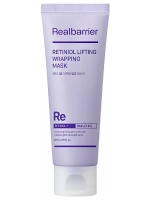 Real Barrier Маска-плёнка с ретинолом и коллагеном для лифтинга Retiniol Lifting Wrapping Mask 80 мл