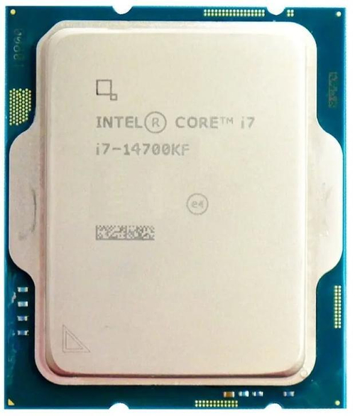 Процессор Intel Core i7-14700KF Raptor Lake-R (3400MHz, LGA1700, L3 33Mb, 20C/28T), oem