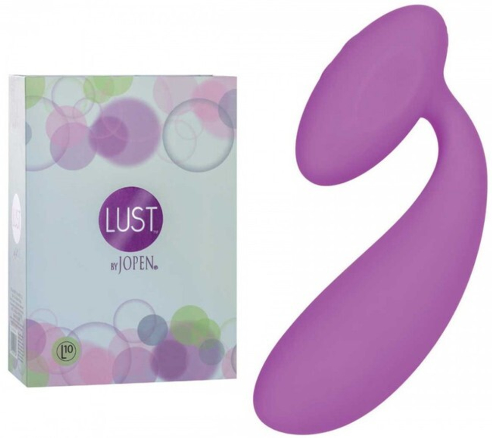 Универсальный изогнутый вибратор Lust by Jopen L10 (фиолетовый) (Цвет: фиолетовый)