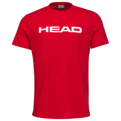 Детская теннисная футболка Head Club Basic T-Shirt - Red