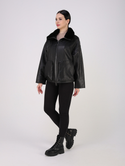 Кожаная куртка демисезонная