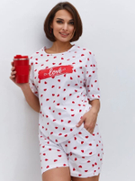 [m]Пижама х/б шорты+футболка УшФ0016