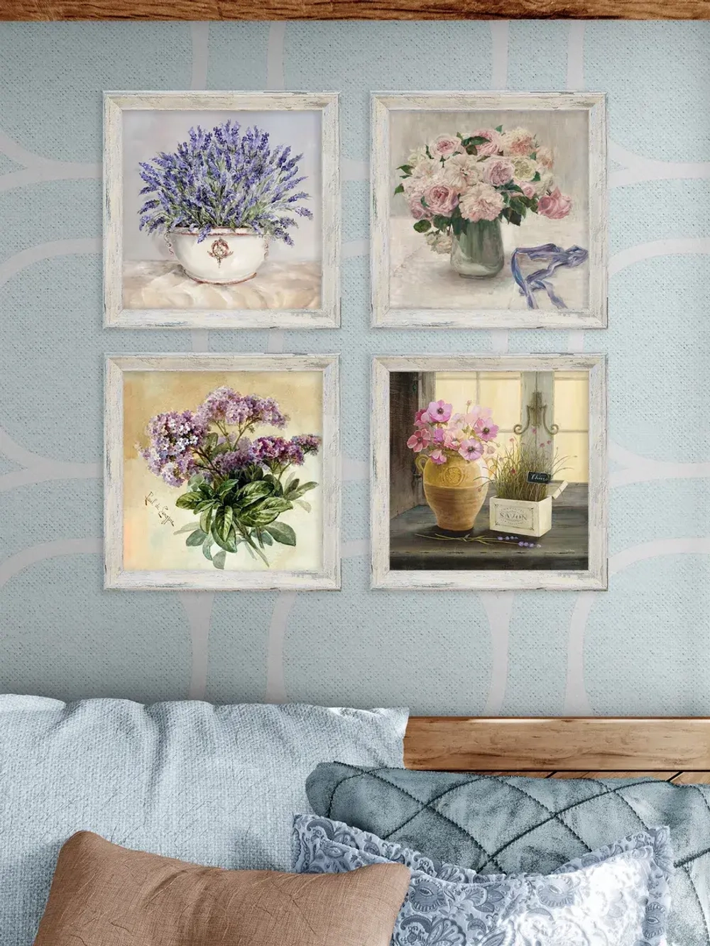 Картины на стену интерьерные на холсте 4 шт