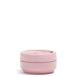 Стакан складной силиконовый Stojo Pocket Cup Carnation, 12 oz / 355 мл
