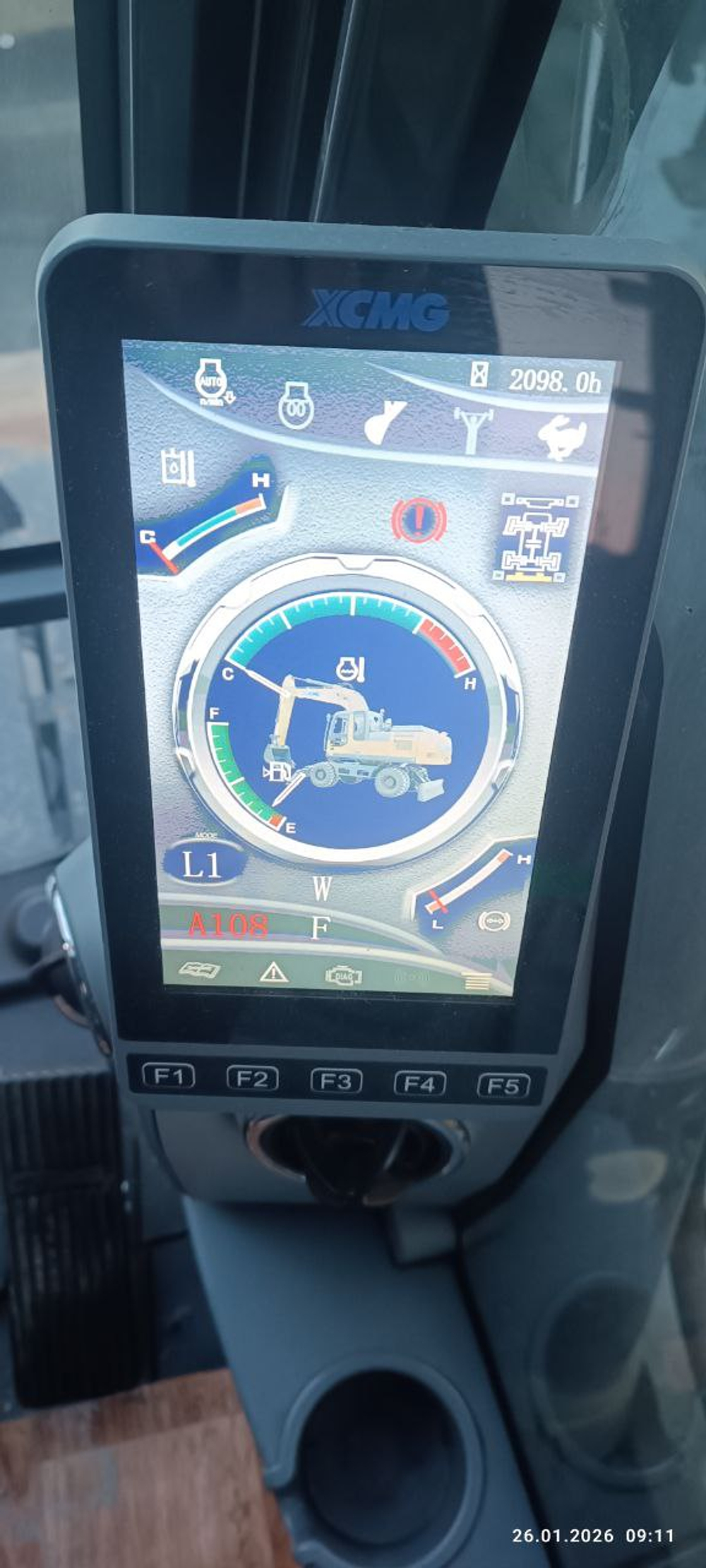 XCMG XE180* Экскаватор колесный XE180WD (Дизельный, 4,5 л, 141 л.с., АТ)