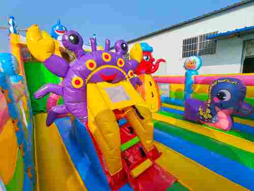 Коммерческий надувной батут «Морские приключения 2» 12*6*5 м