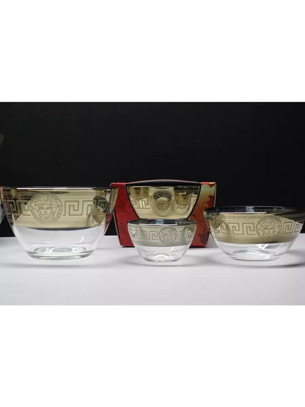 Набор салатников стеклянный 3 шт