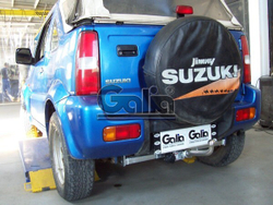 Фаркоп оцинкованный Galia S050A для Suzuki Jimny 1998-2018(паспорт и сертификат в комплекте)(без электрики)