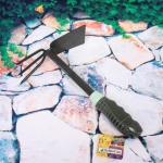 Мотыжка комбинированная рыхлитель/бороздовичек «Эвкалипт» пластиковая ручка ДоброСад