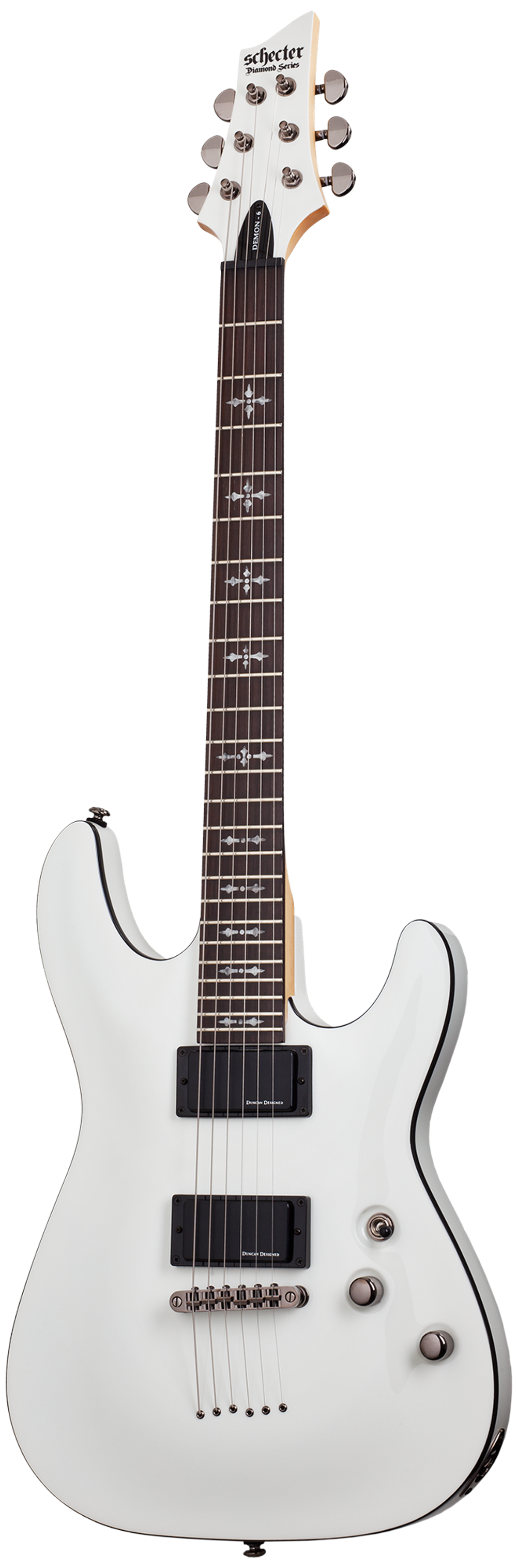 Schecter DEMON-6 VINTAGE WHITE