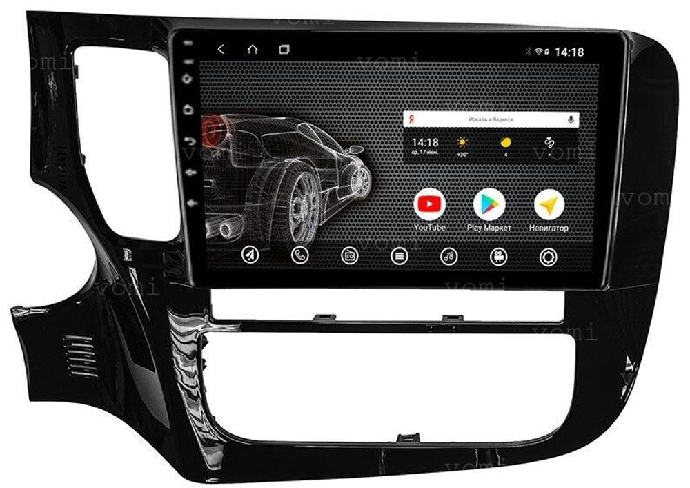 Магнитола Mitsubishi Outlander 3 2012-2022 - Vomi AK524R9-MTK Android 10, 8-ядер, 2Гб-32Гб