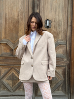 Пиджак с мужского плеча Hill, Бежевый