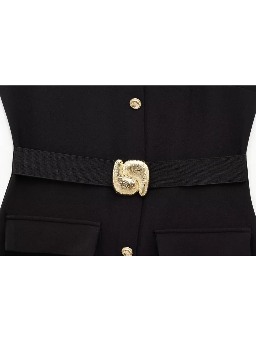 Платье миди с разрезом