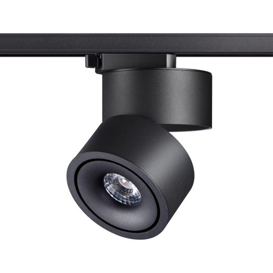 358777 PORT NT21 282 черный Светильник трековый однофазный трехжильный IP20 LED 15W 4000K 1300Лм 100-265V GRODA