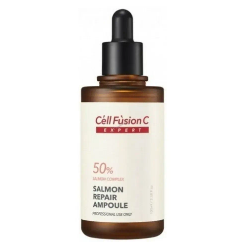 Salmon Rapair Ampoule Cell Fusion | Сыворотка высококонцентрированная для зрелой кожи, 100 мл
