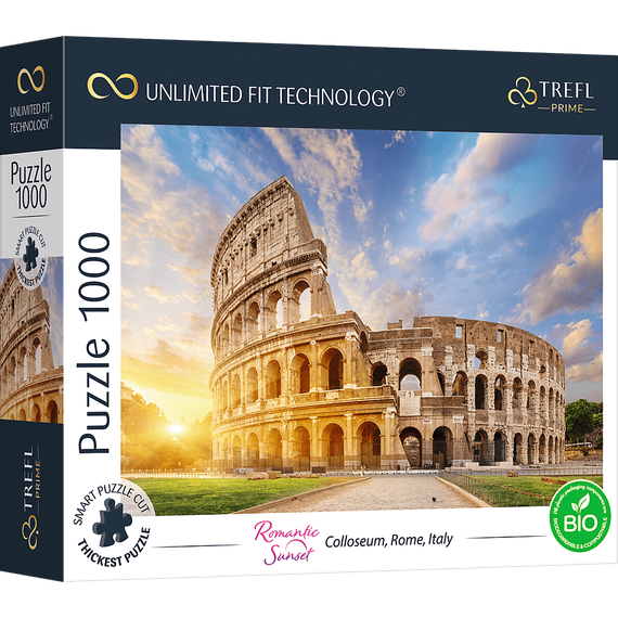 Puzzle &quot;1000 UFT&quot; - Colloseum, Rome, Italy_FSC Mix 70%