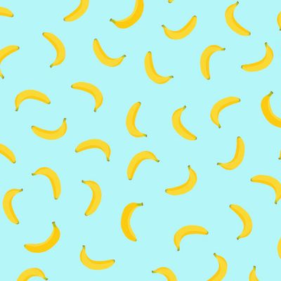 Бананы бананцы на голубом