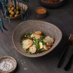 Салатник 800 мл 24,5*21,5 см h8 см Brown Untouched Taiga P.L. Proff Cuisine [1]