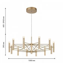 Подвесная люстра Favourite Blick 4759-12P