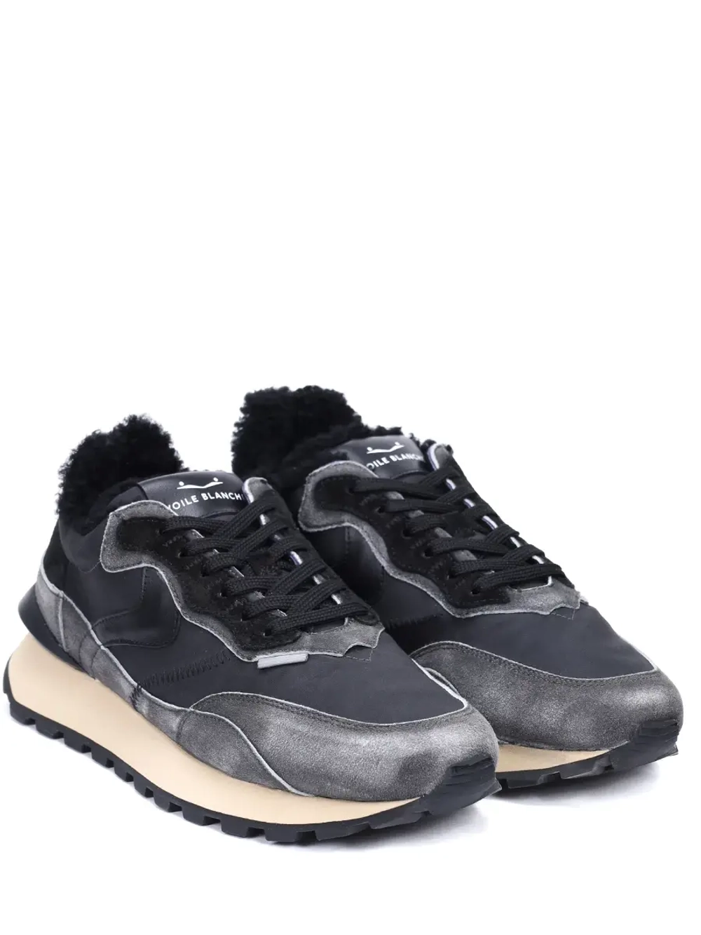 Кроссовки муж. Voile Blanche QWARK серый с мехом