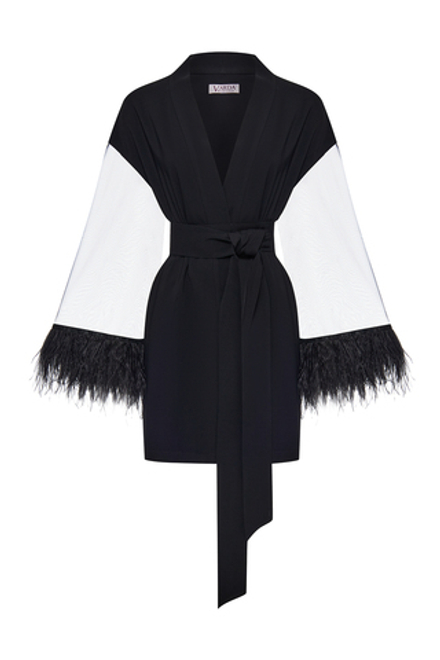 Платье-халат "Dita" шелк