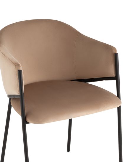 Стул Sid велюр капучино