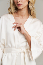 Халат-кимоно из тенселя макси