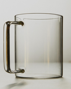 Zara Home чашка из боросиликатного стекла, цвет прозрачный, 12 см