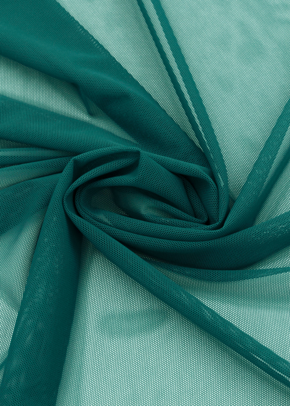 Сетка эластичная сине-зеленая (Турция) отрезом 75х50 см