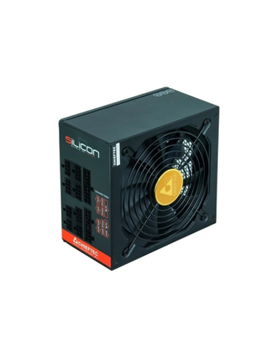 Chieftec Silicon SLC-650C (ATX 2.3, 650W, 80 PLUS BRONZE, Active PFC, 140mm fan, Full Cable Management) Retail