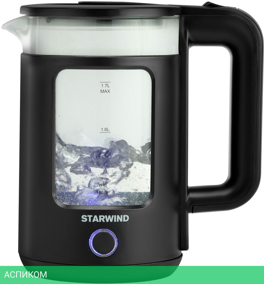 Электрочайник StarWind SKG1053 черный