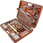 OMT131S (OMT131S18) Набор инструмента универсальный 1/4", 3/8" и 1/2"DR, 131 предмет