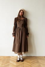 Платье Адель, Горький шоколад