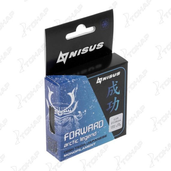 Леска FORWARD ARCTIC LEGEND 0,091mm/50m Nylon Transparent (N-FAG-0.091-50) Nisus