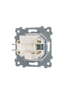 "Аксиома" Механизм выключателя одноклавишного скрытой установки С110-447 антрацит