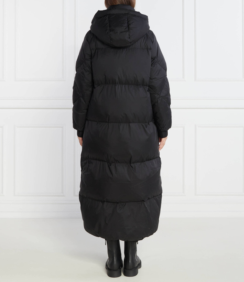 Пуховое пальто MODERN WAISTED HDD PUFFER MAXI Tommy Hilfiger - черный(WW0WW38918)